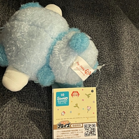 Cinnamoroll Plush x Panda Cosplay Costume Keychain - Picture 7 of 7